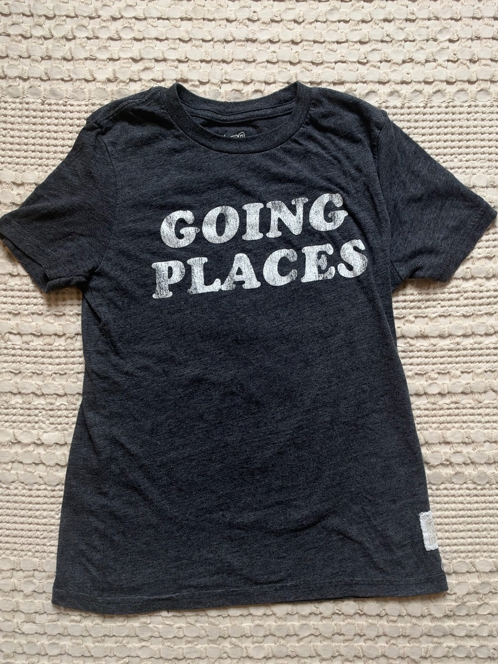 Original Retro Brand Charcoal 'Going Places' Kids Graphic Tee